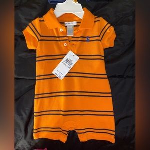 Baby boy polo ralph lauren shorts romper